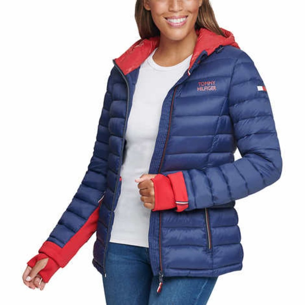 Tommy Hilfiger Packable Jacket Packing Bag Include